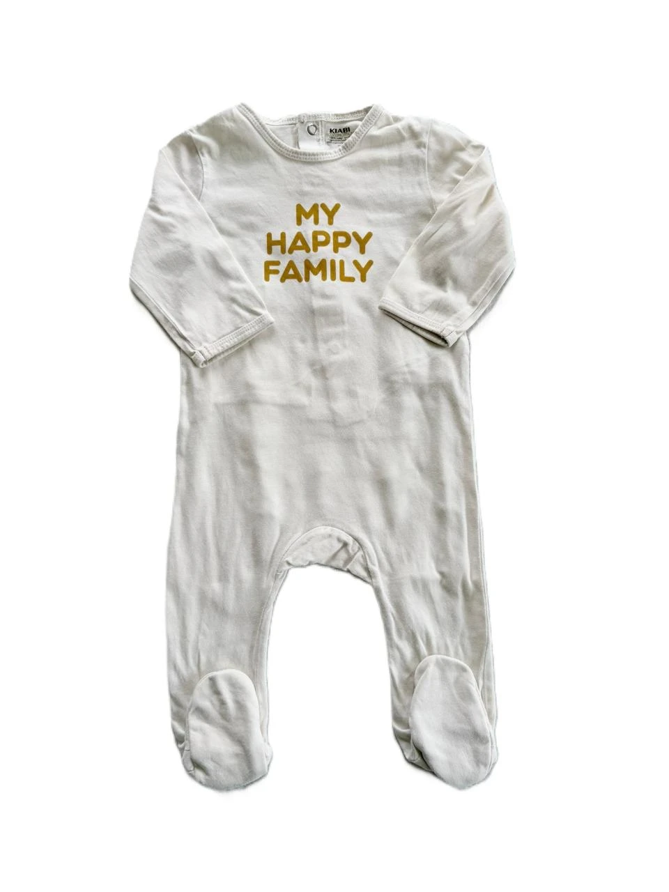 Pyjama crème Kiabi 9 mois